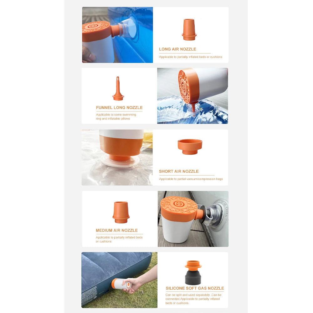 Airvy™ - Schnelles Aufblasen und Entleeren